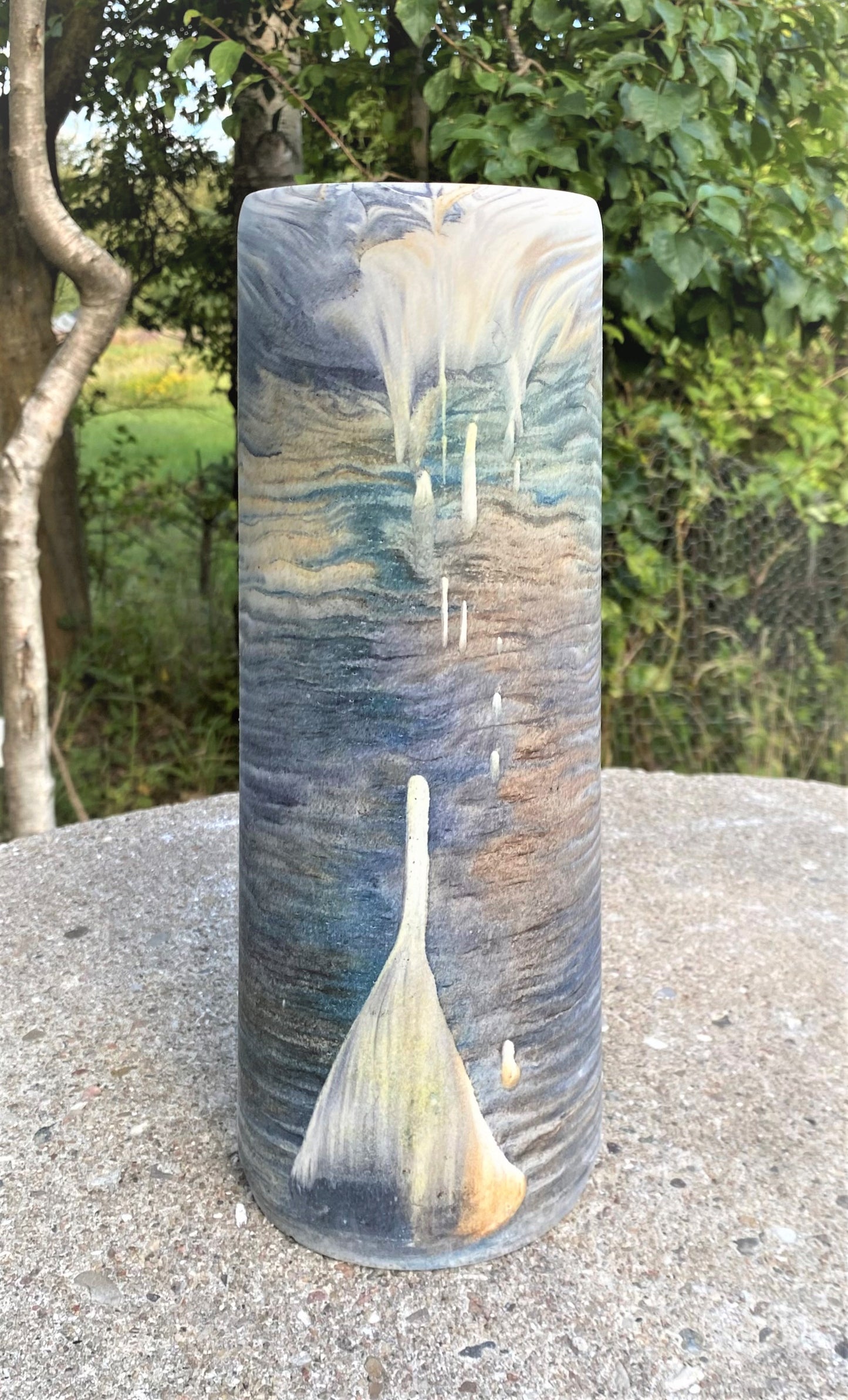 Stor vase 29 cm høj