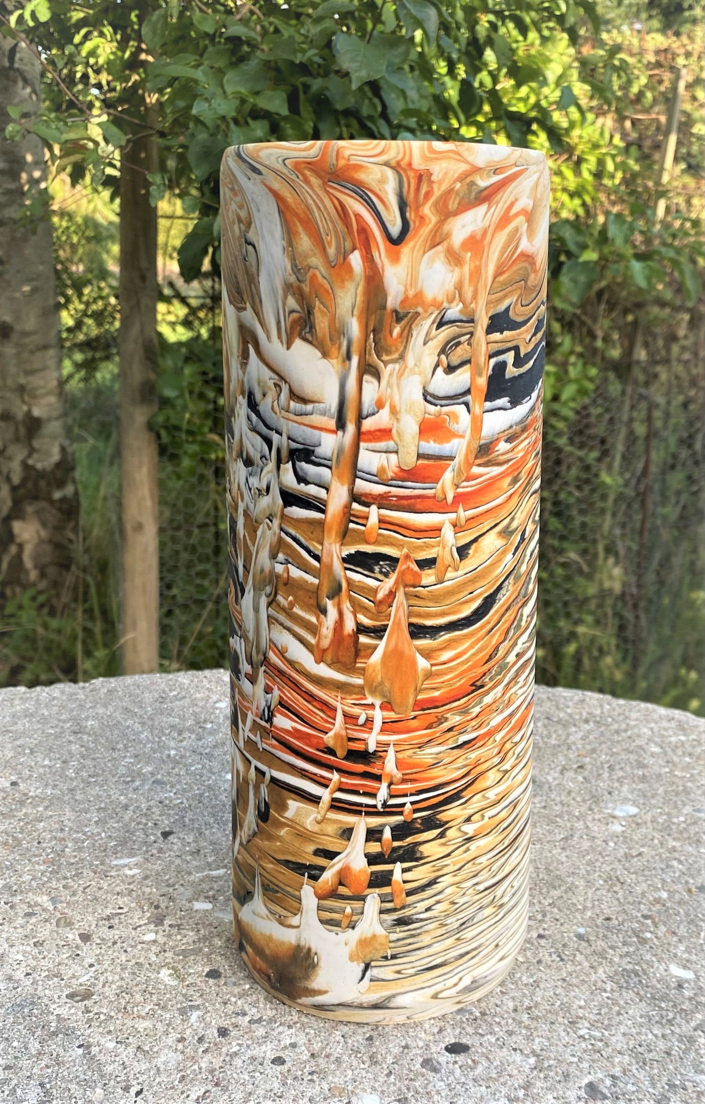 Stor vase 29 cm høj