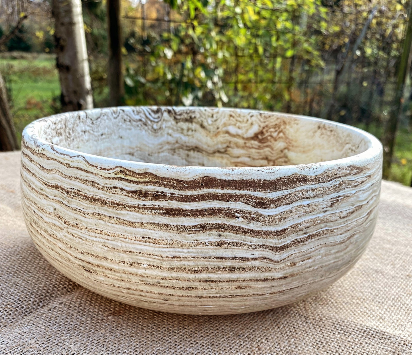 Stor smuk skål 21 cm dia. 9 cm høje