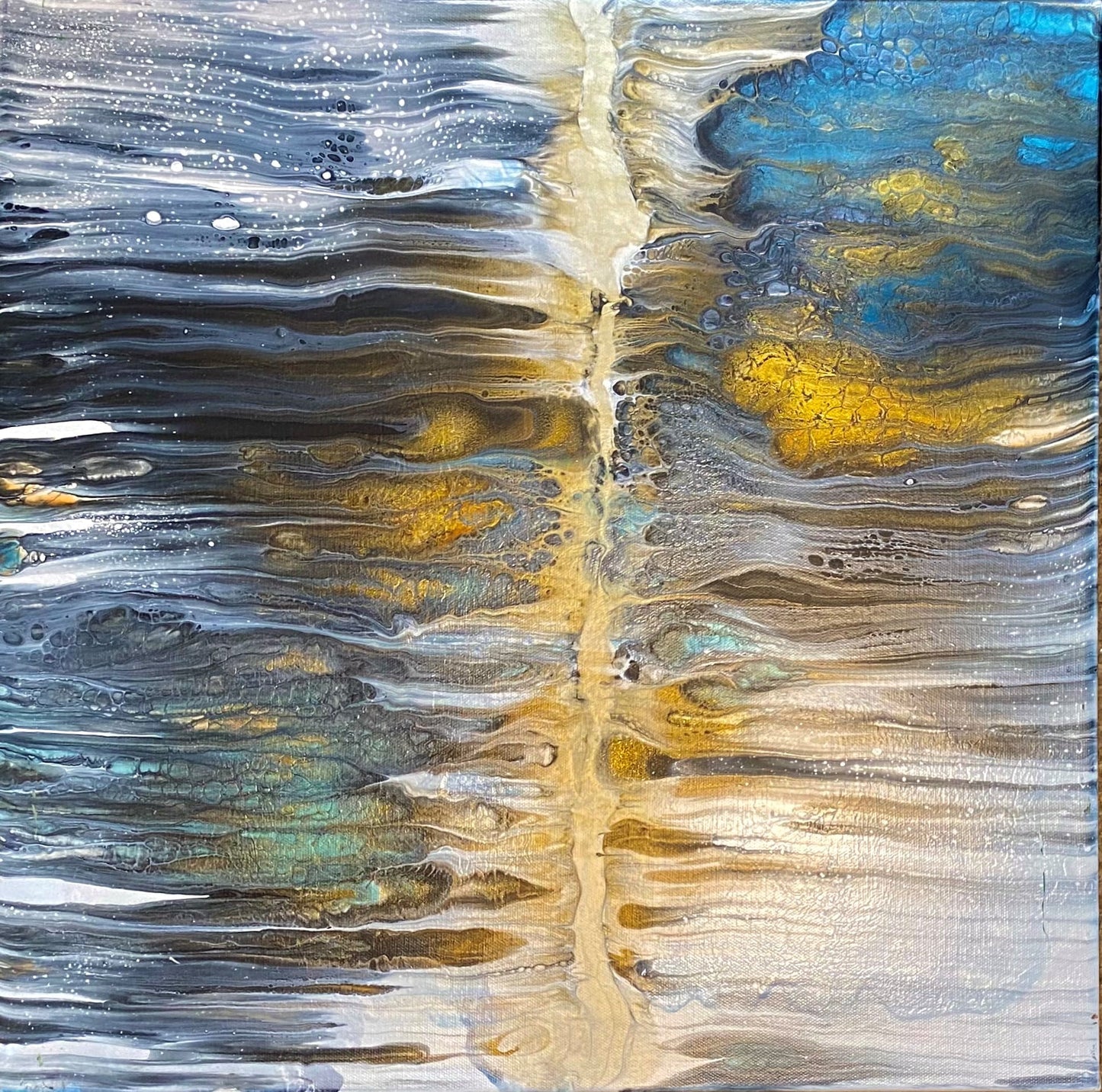 Ved havet 50 x 50 cm