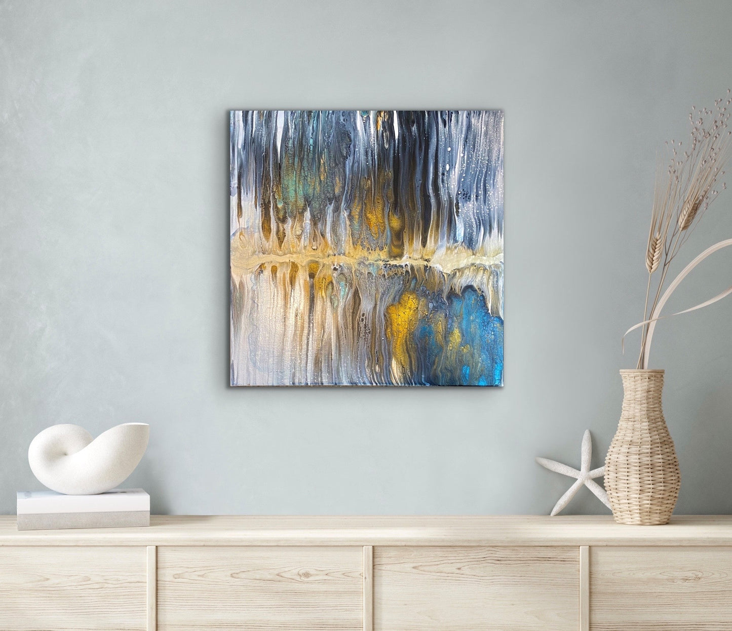 Ved havet 50 x 50 cm