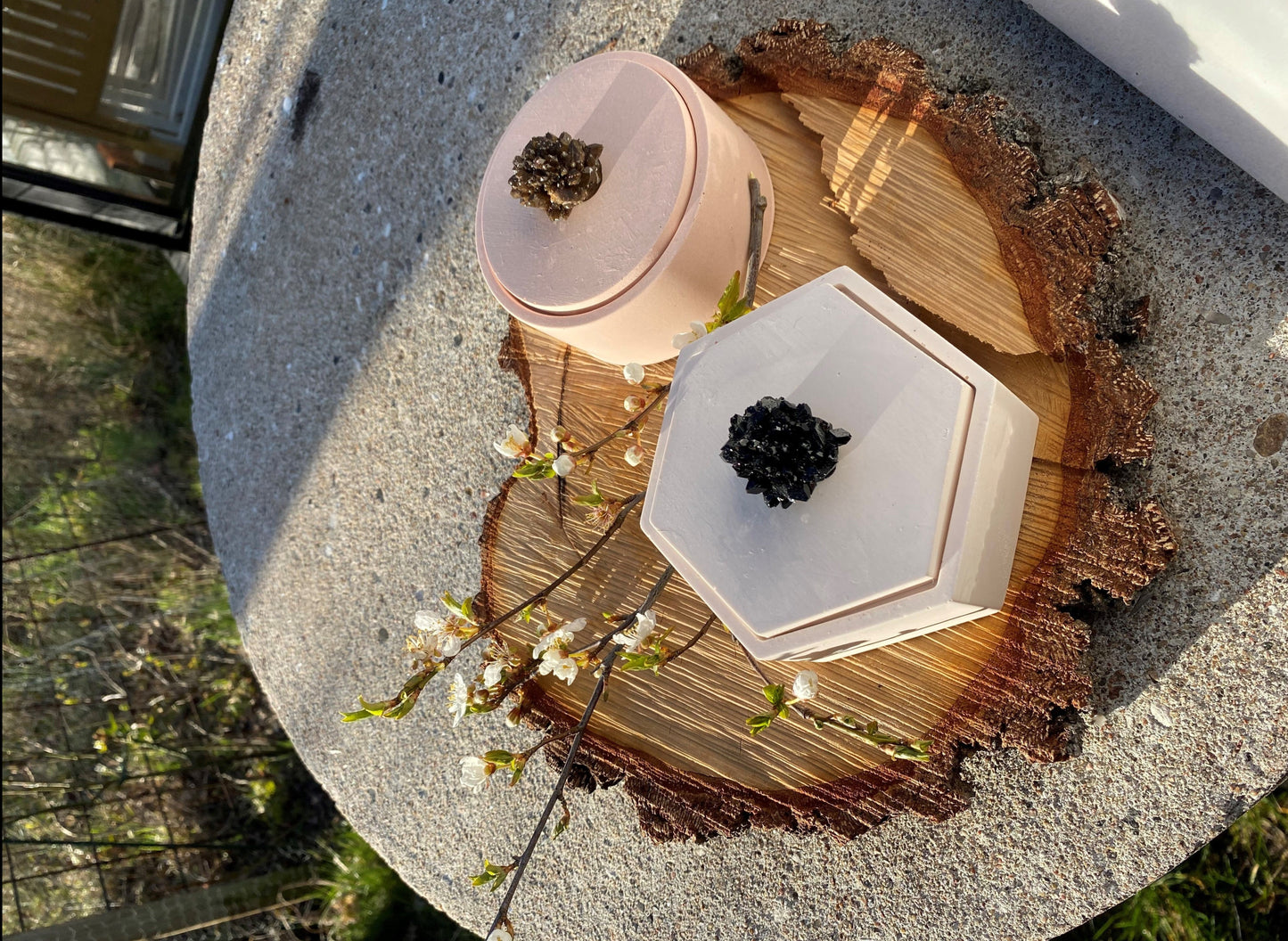 Krukke med låg 10 cm i diameter, 6 cm høj