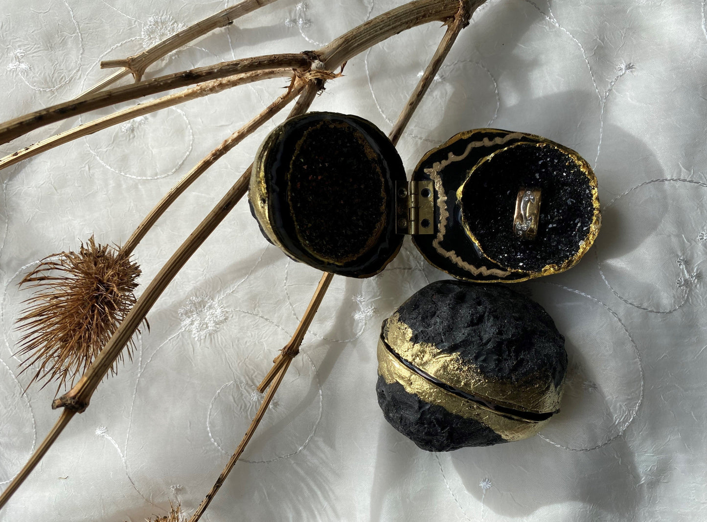 Geode inspirerede pynte æg