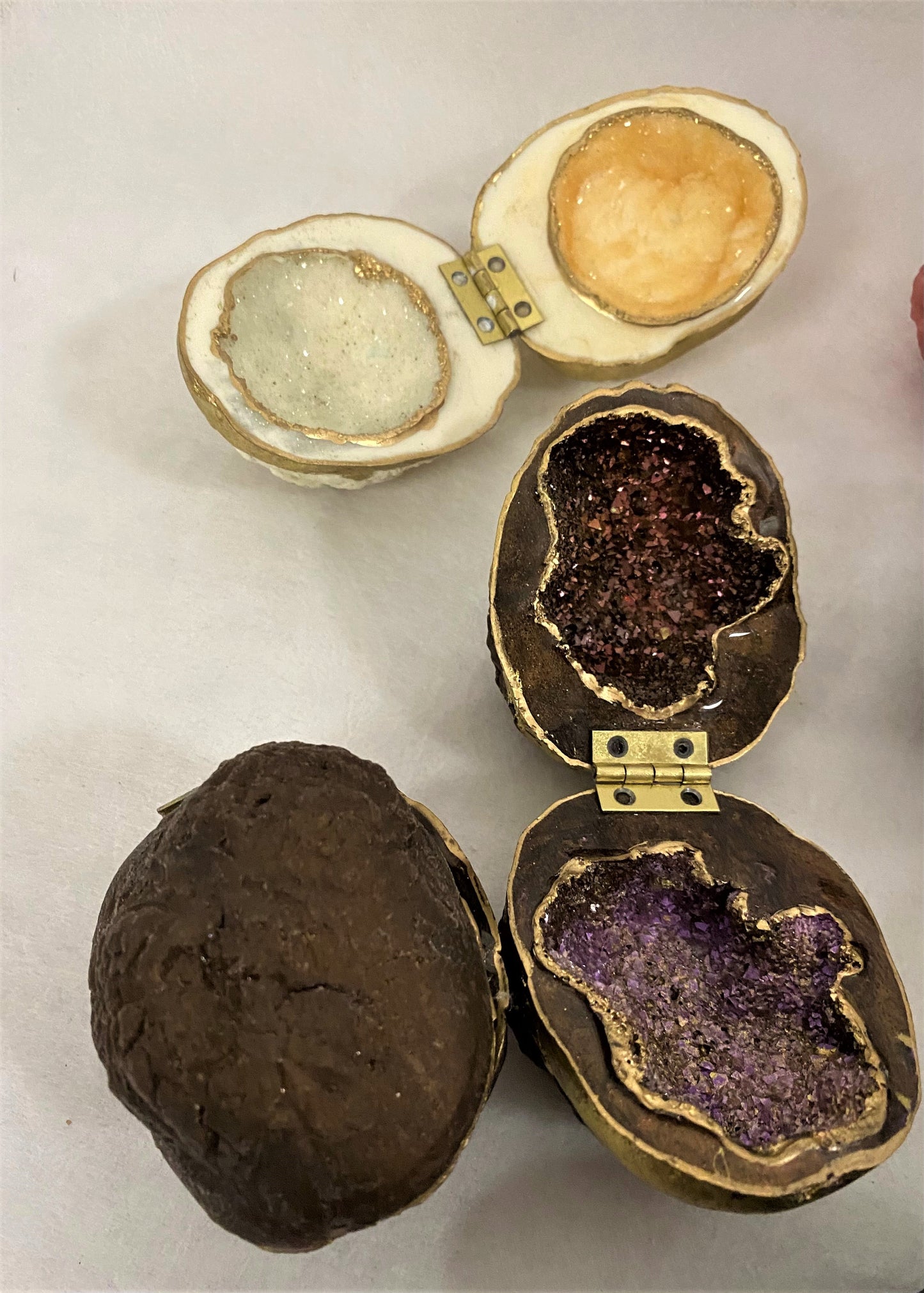 Geode inspirerede pynte æg