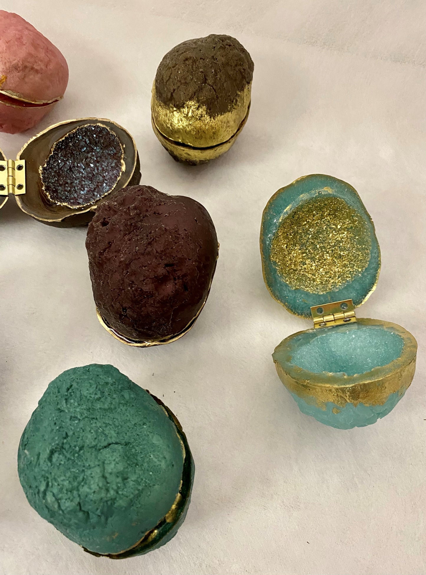 Geode inspirerede pynte æg