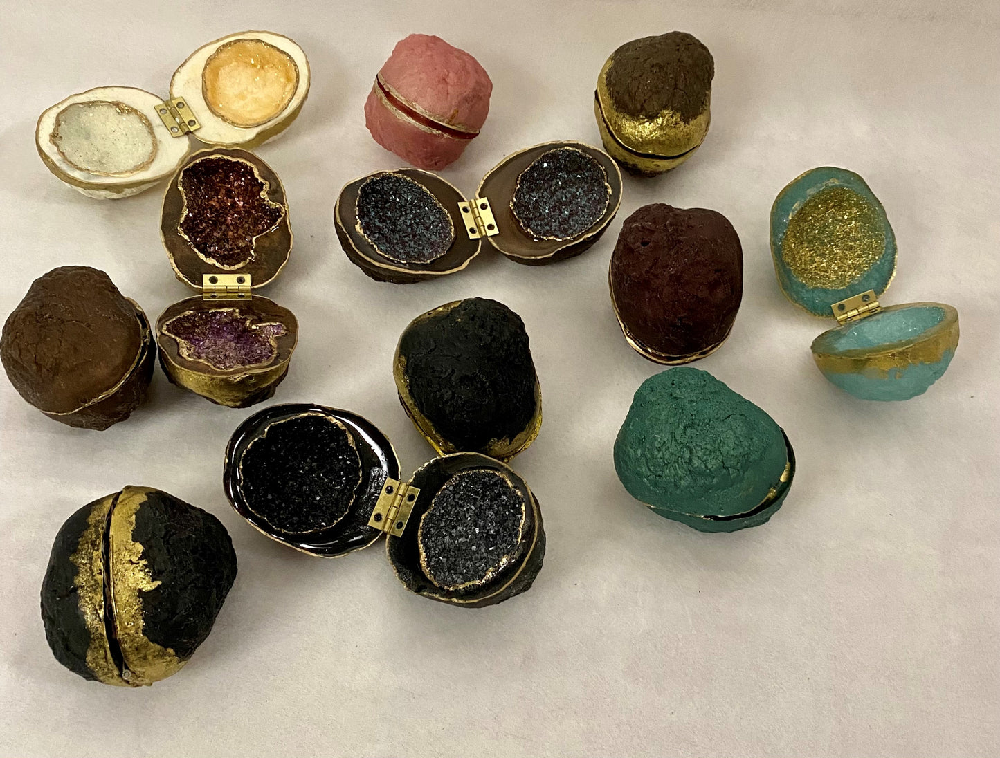 Geode inspirerede pynte æg