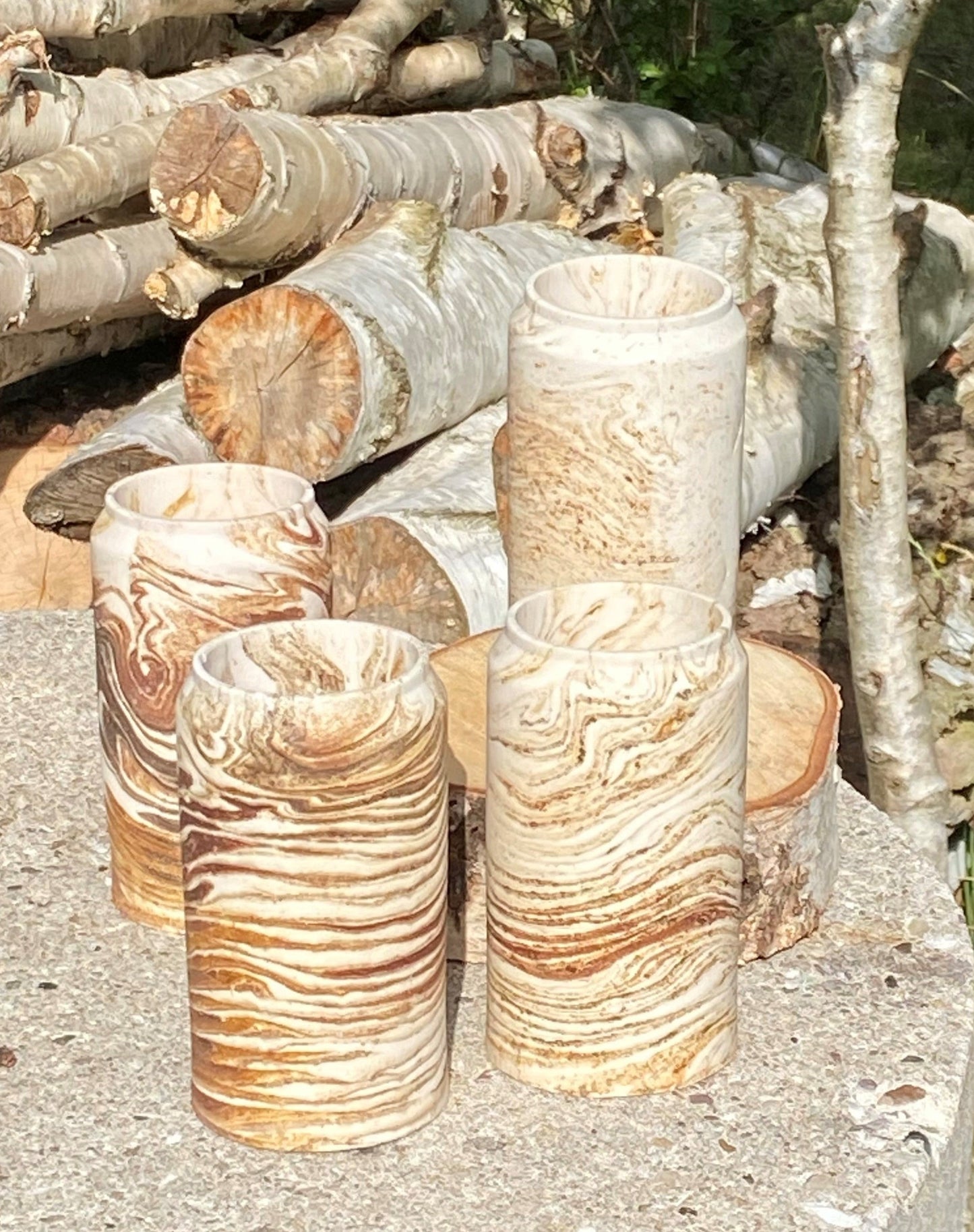 Lille vase (krukke) 14 cm høj