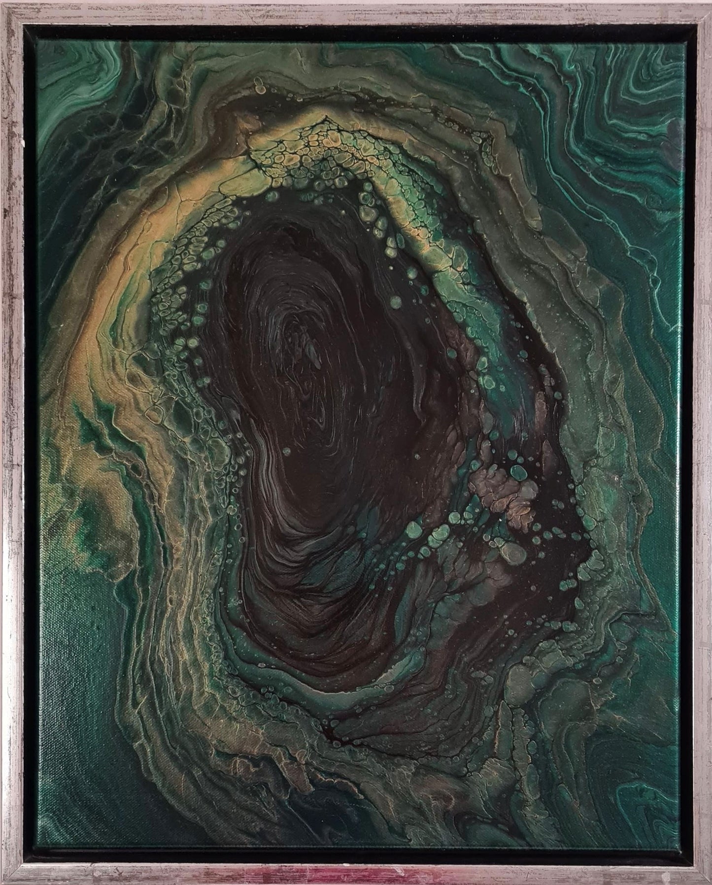 Den mørke skov 40 x 50 cm