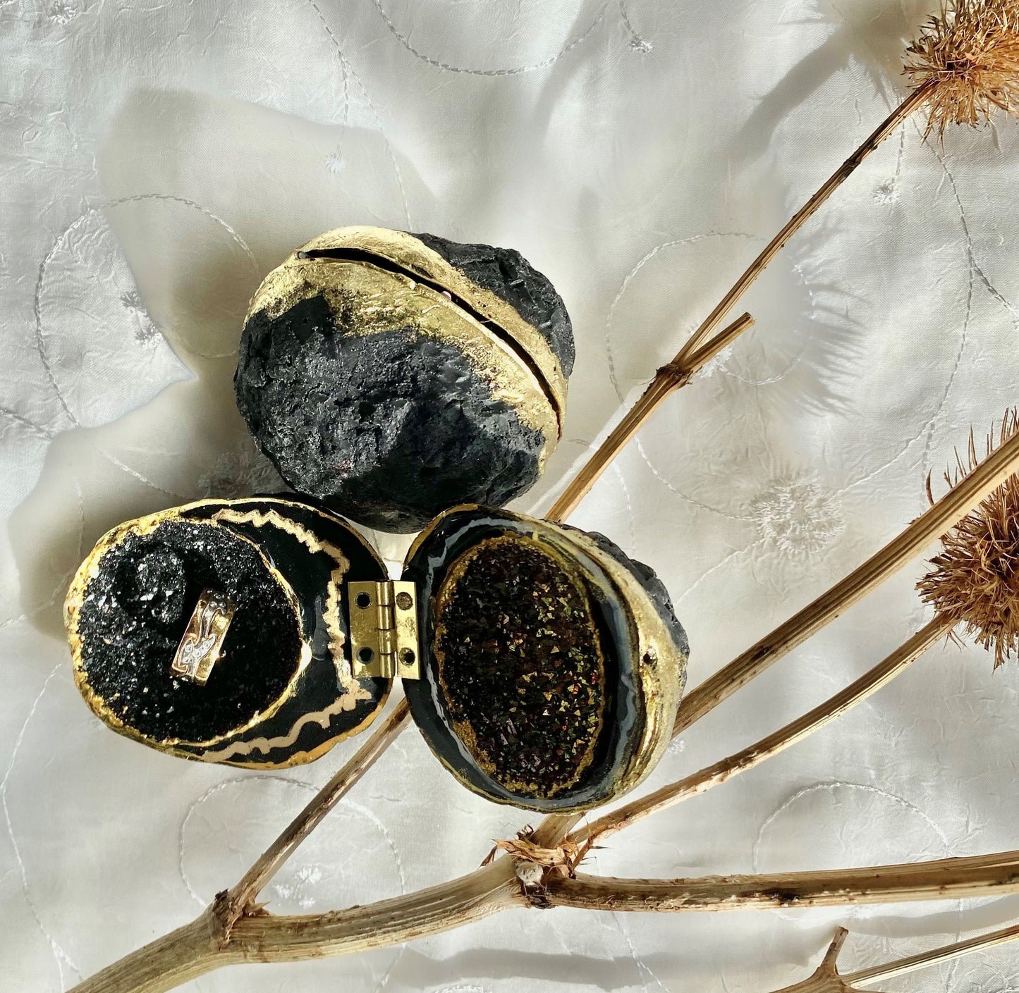 Geode inspirerede pynte æg