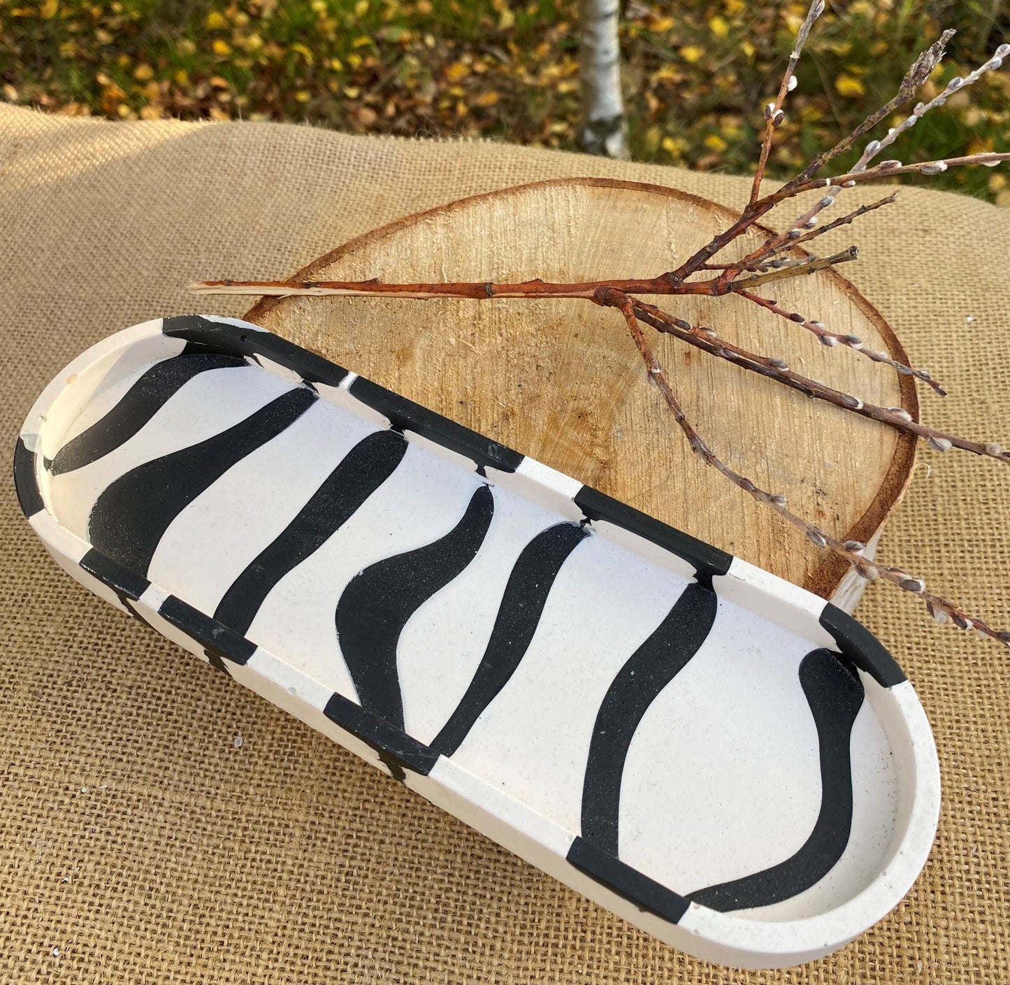 Oval bakke - tray 21 x 7 cm