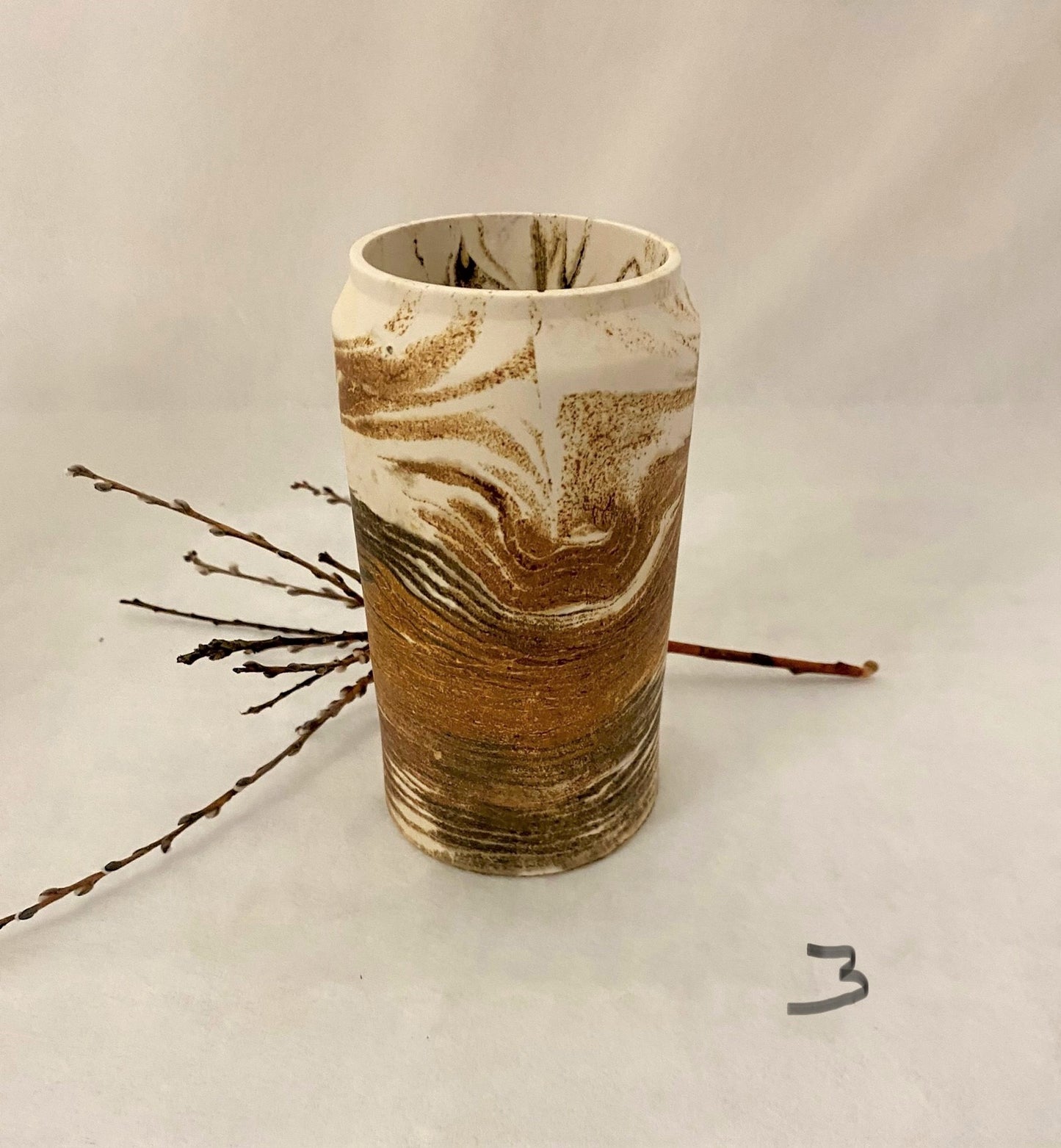 Lille vase (krukke) 14 cm høj