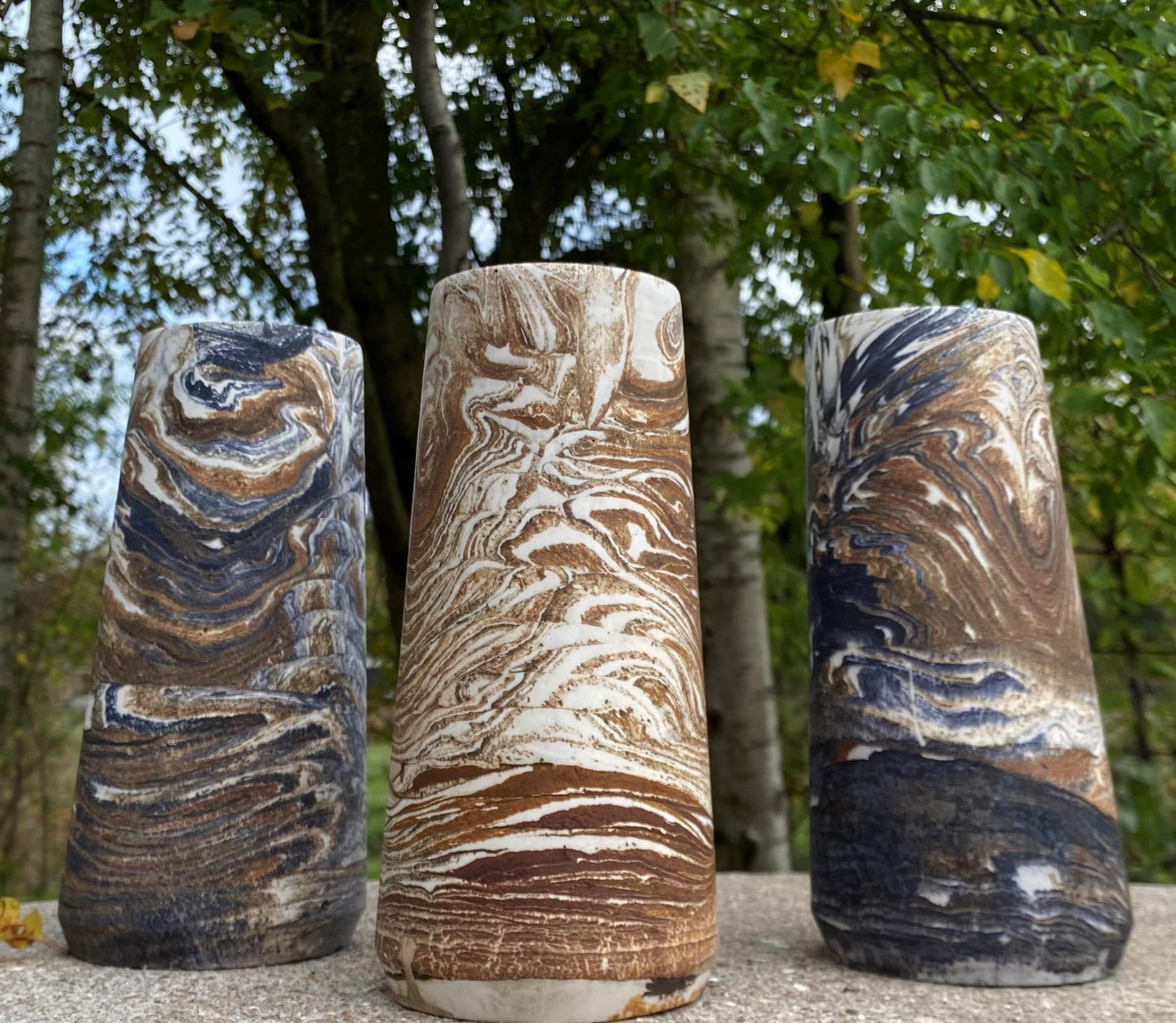 Smukke unikke vaser - 20 cm høj